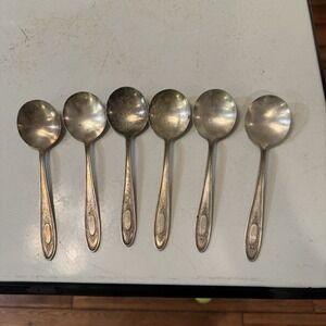 Community Plate Silverware Adam Set Of 6‎ Spoons